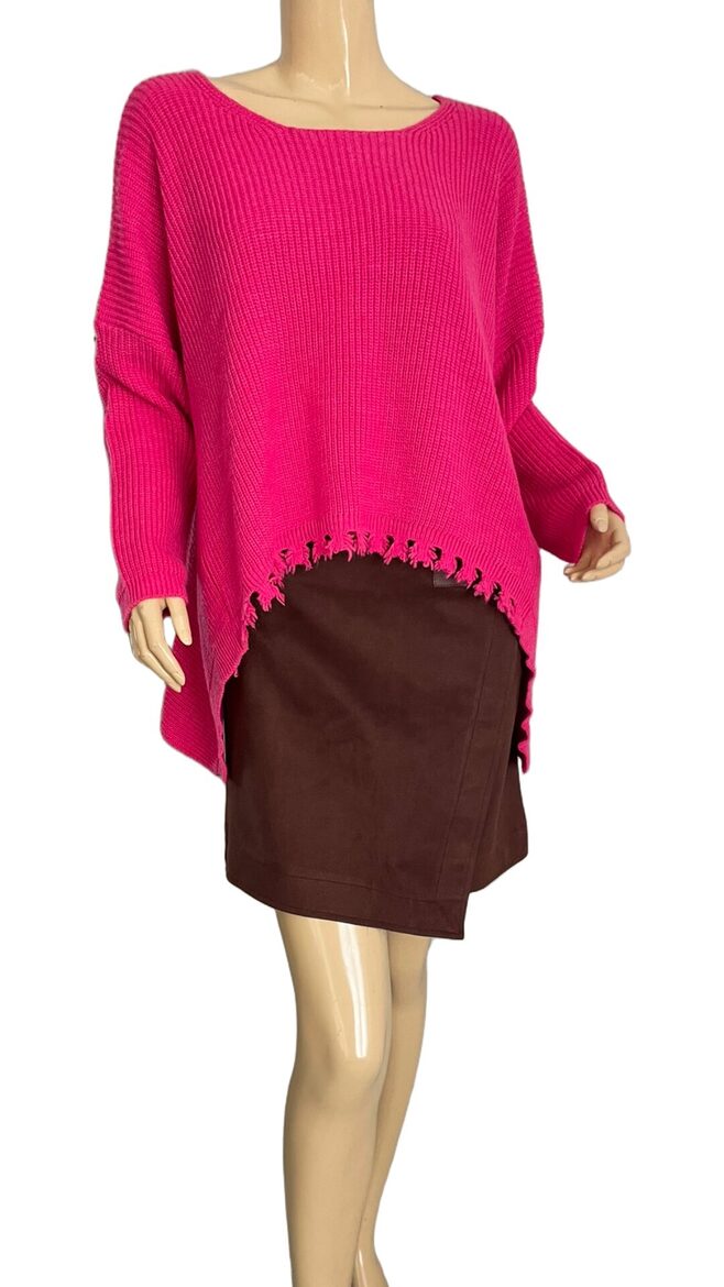 Rinascimento kötött élénk színű női pulóver 