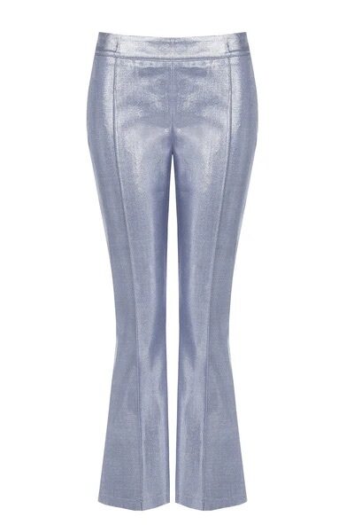 Rinascimento bővülő szárú ezüst női nadrág 