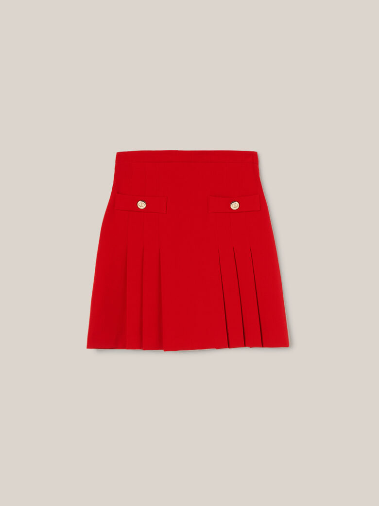 Motivi piros rakott miniszoknya 