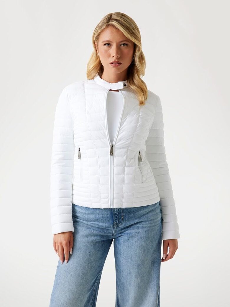 Guess Vona fehér női átmeneti kabát 