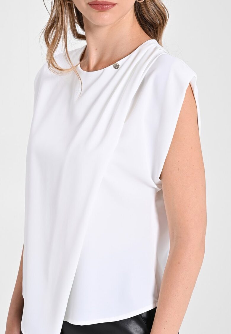 Rinascimento elegáns hófehér női blúz 