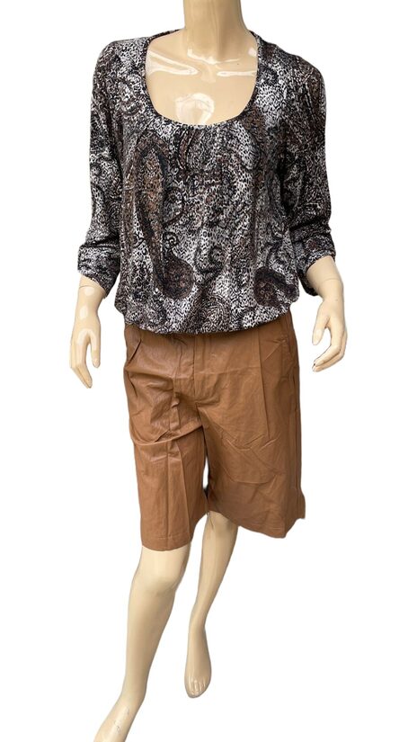 Rinascimento mintás őszi női felső