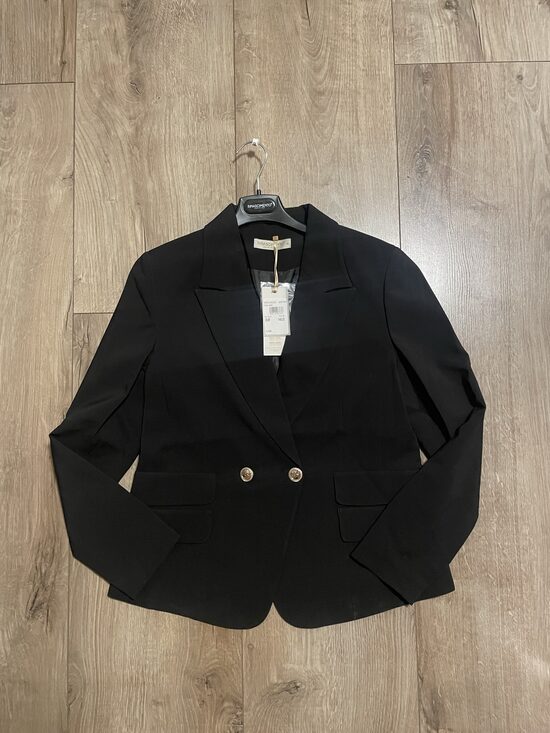 Rinascimento elegáns fekete női zakó 