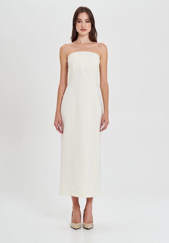 Rinascimento elegáns fehér női ruha