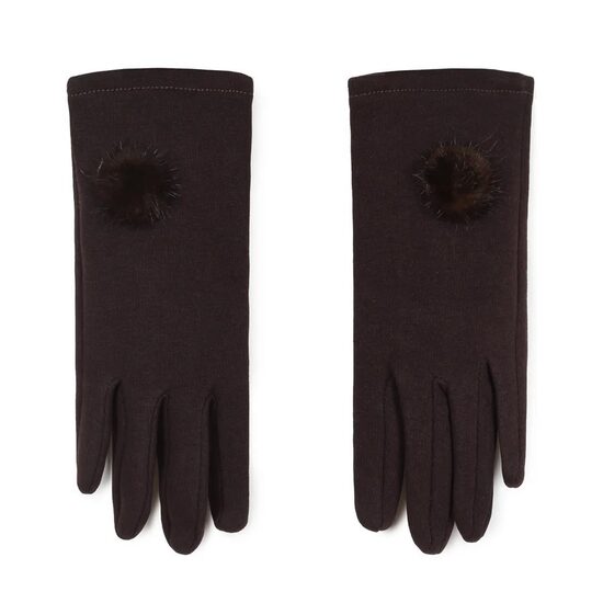 Antonio Basile vöröses barna női kesztyű díszdobozban 