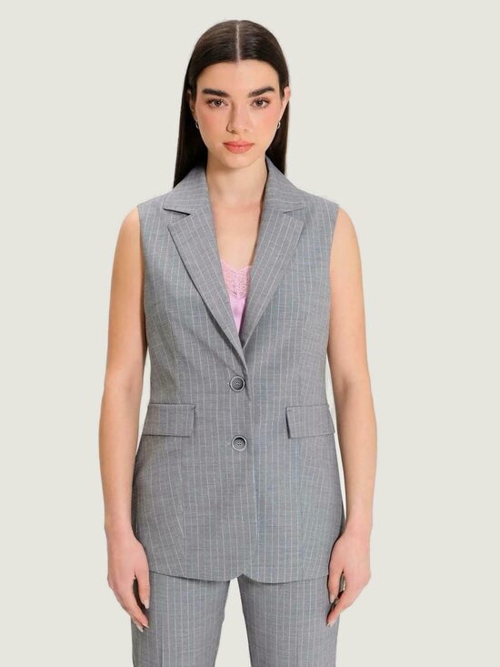 Rinascimento ujjatlan csíkos női blézer 