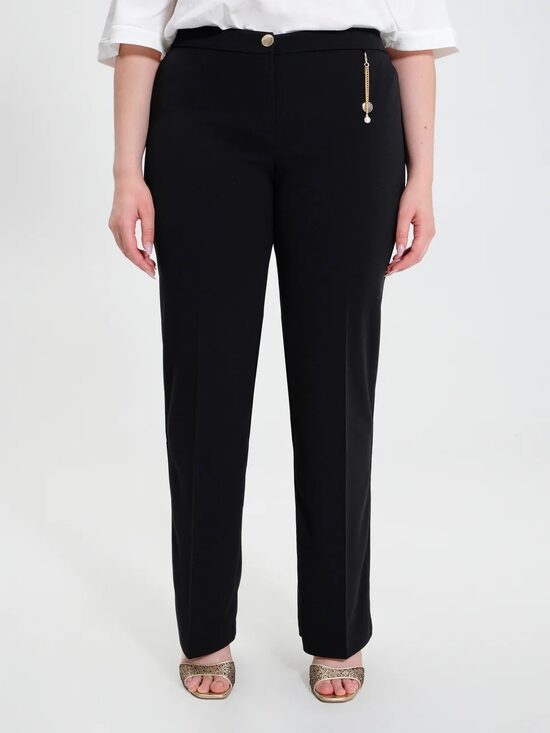 Rinascimento elegáns fekete alkalmi nadrág 