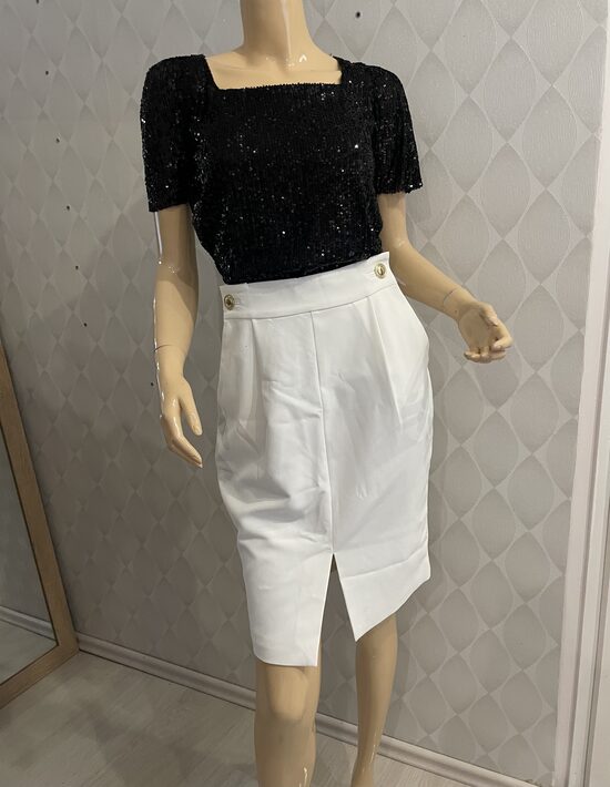 Marciano by Guess elegáns fehér női szoknya 