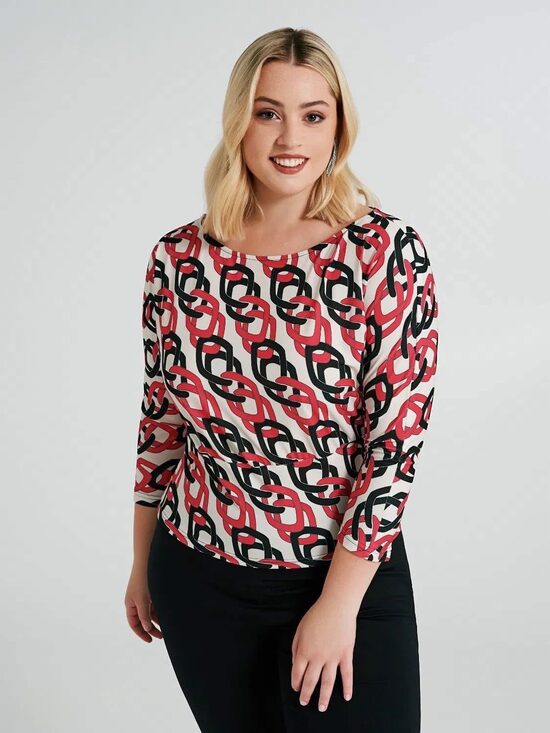 Rinascimento csinos 3/4-es ujjú noi felső