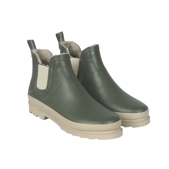 Camel Active belűl szőrmés rövid szárú női gumi csizma