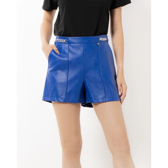 Rinascimento kék műbőr sort