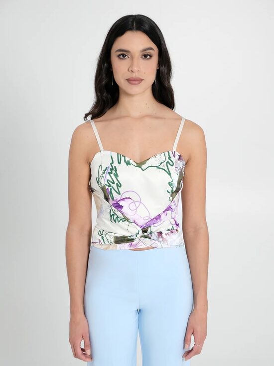 Rinascimento vékony pántos csinos női felső 