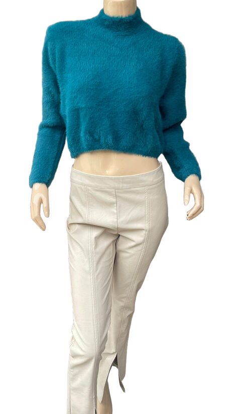 Rinascimento szőrmés őszi-téli női pulóver