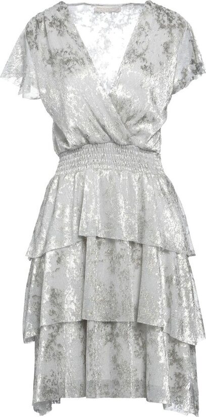 Rinascimento szürke alapon ezüst mintás ruha