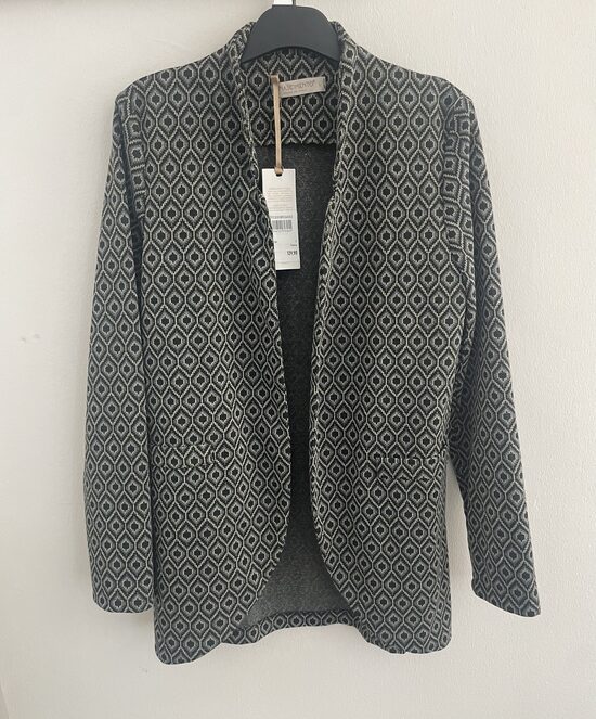 Rinascimento elől nyitott mintás női blézer