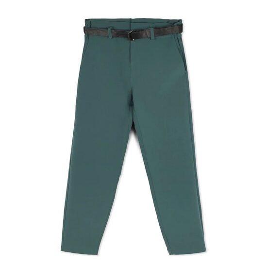 Rinascimento zöld nadrág övvel M méret 