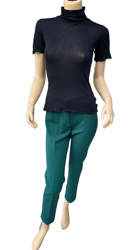 Rinascimento garbós nyakú fekete női felső