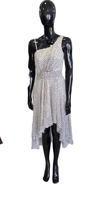 Rinascimento elegáns pöttyös női ruha