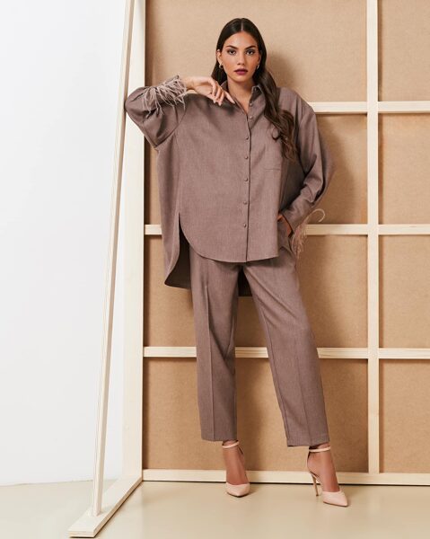 Rinascimento trendi oversize női ing